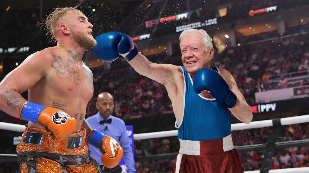 Jimmy Carter Wins Boxing Match Against Jake Paul