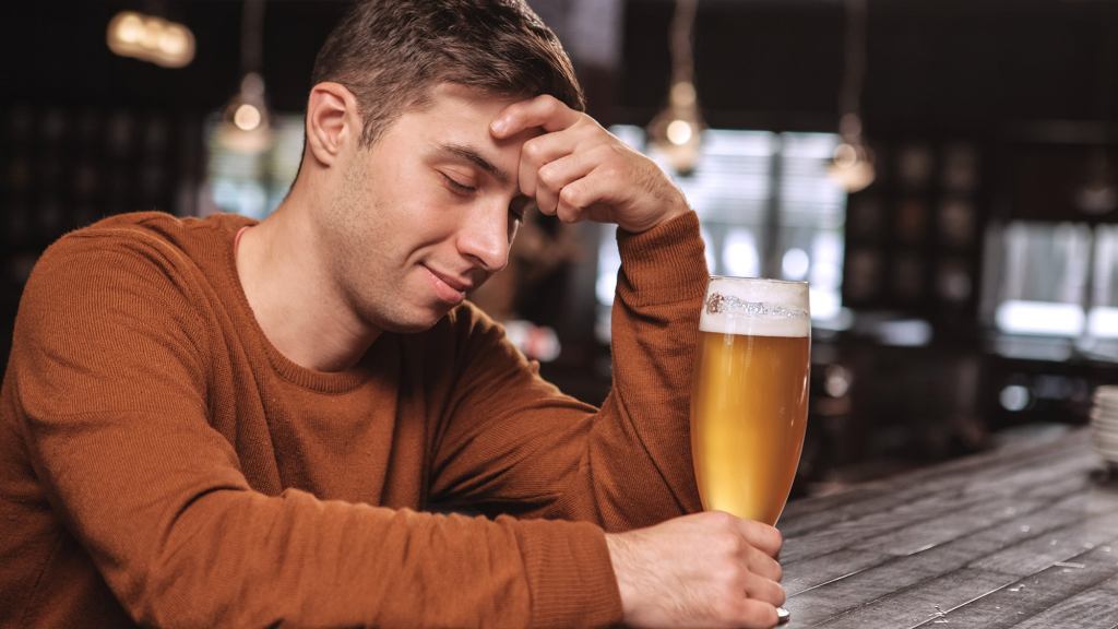 Man Surprisingly Drunk After Only 12 Beers