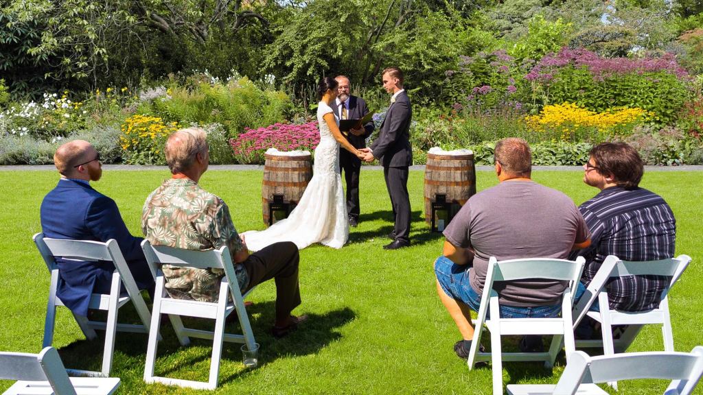 Small, Intimate Wedding Kept To Just Uncles