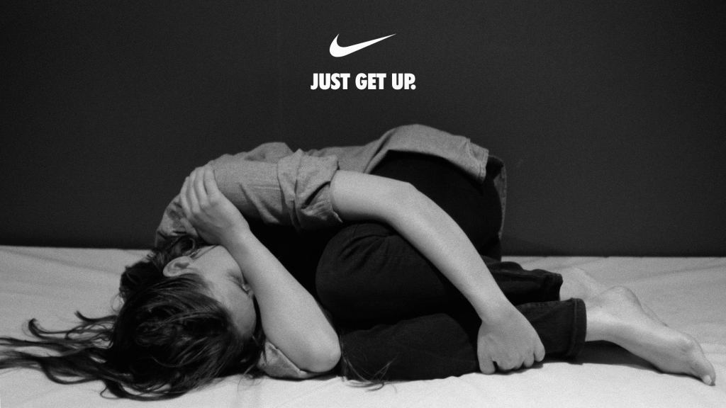 Empowering Nike Ad Challenges Viewer To Get Up Out Of Fetal Position