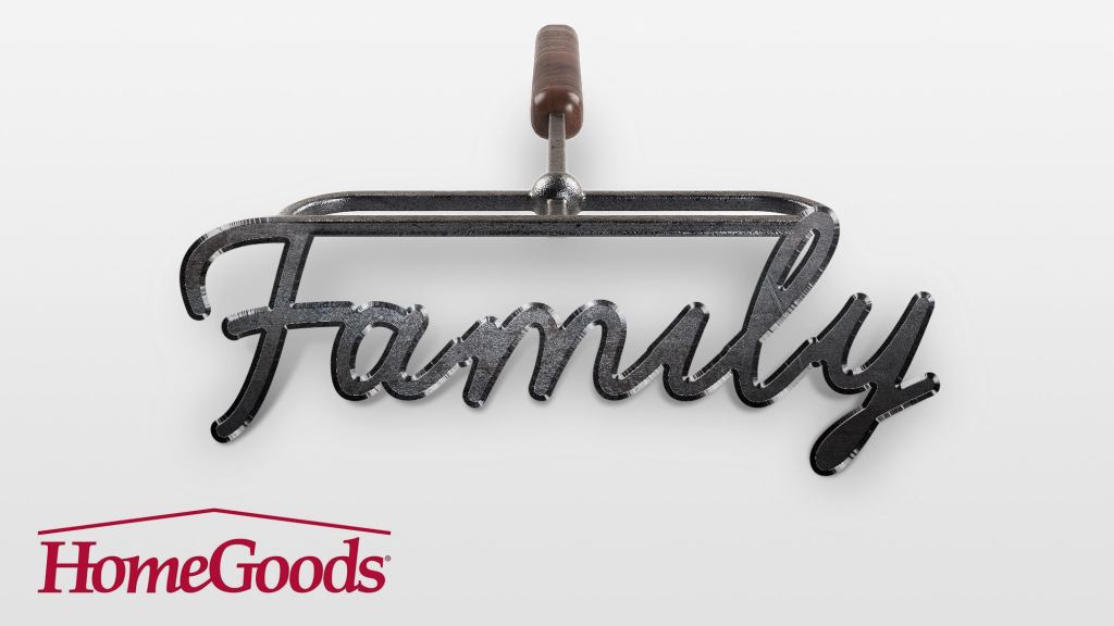 HomeGoods Unveils ‘Family’ Branding Iron