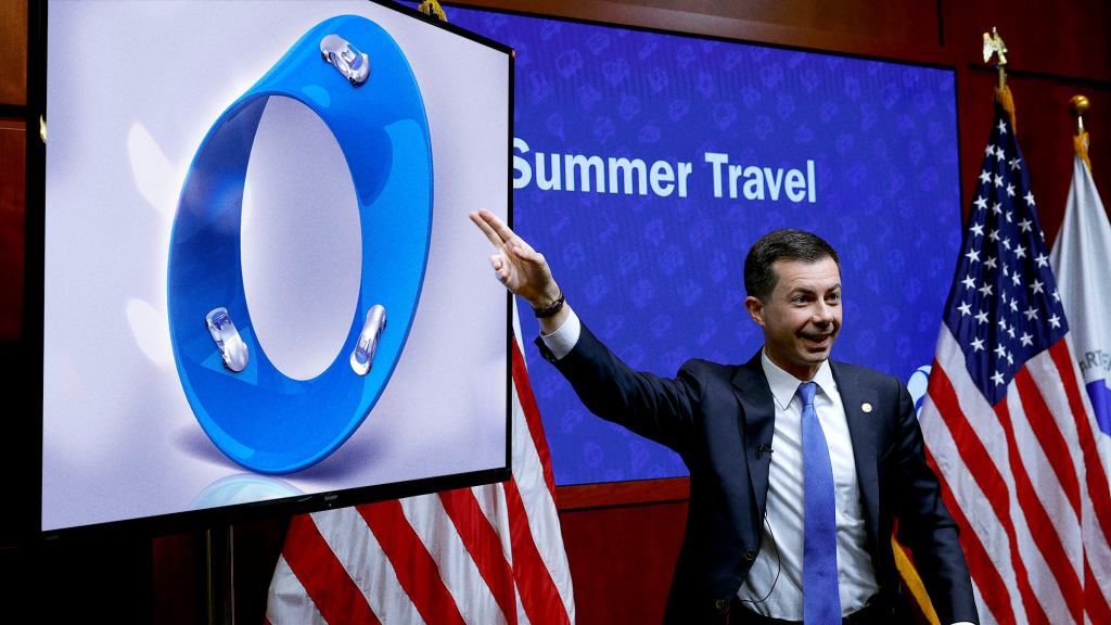 Raving Pete Buttigieg Launches Initiative To Build Möbius Highways Where Cars Can Drive For Infinity