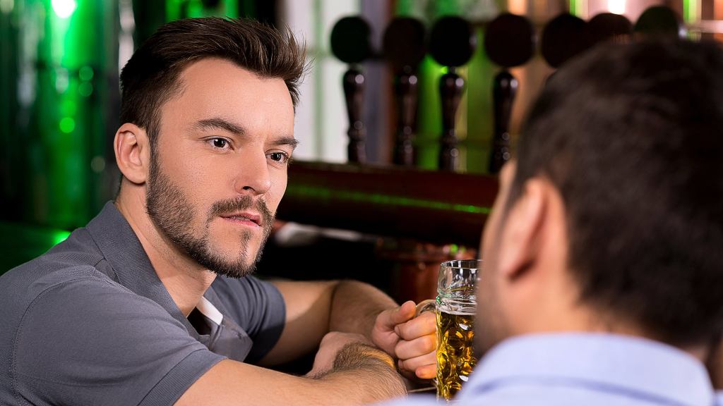 Concerned Friends Have Long-Overdue Conversation With Alcoholic About Buying Next Round