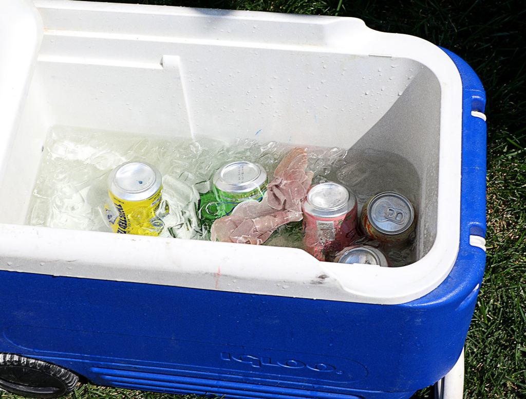 Loose Lunch Meat Floats In Watery Cooler