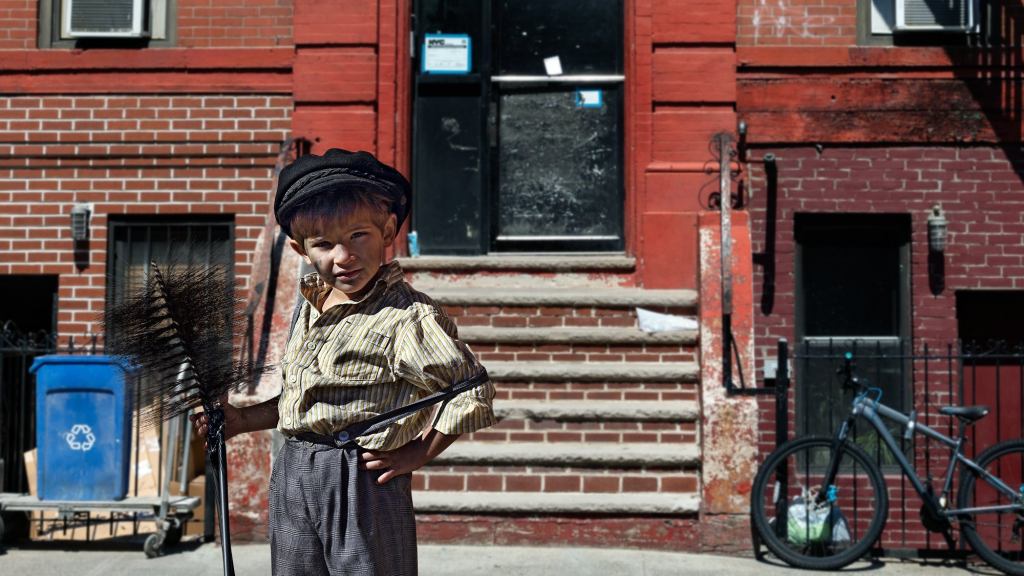 Soot-Covered Ragamuffin Moving Into Neighborhood Suggests Area About To Undergo Industrial Revolution