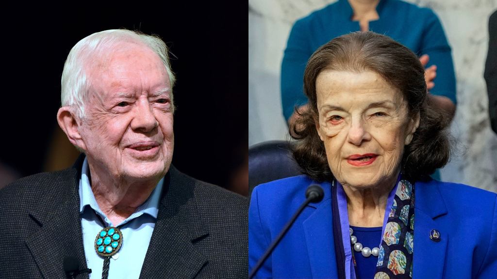 Jimmy Carter Makes Pact With Dianne Feinstein That If Both Single In 50 Years They’ll Marry Each Other