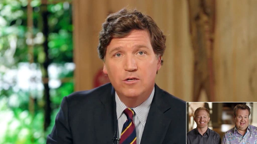 Tucker Carlson Interviews Man Claiming That He And Barack Obama Were The Gay Couple From ‘Modern Family’