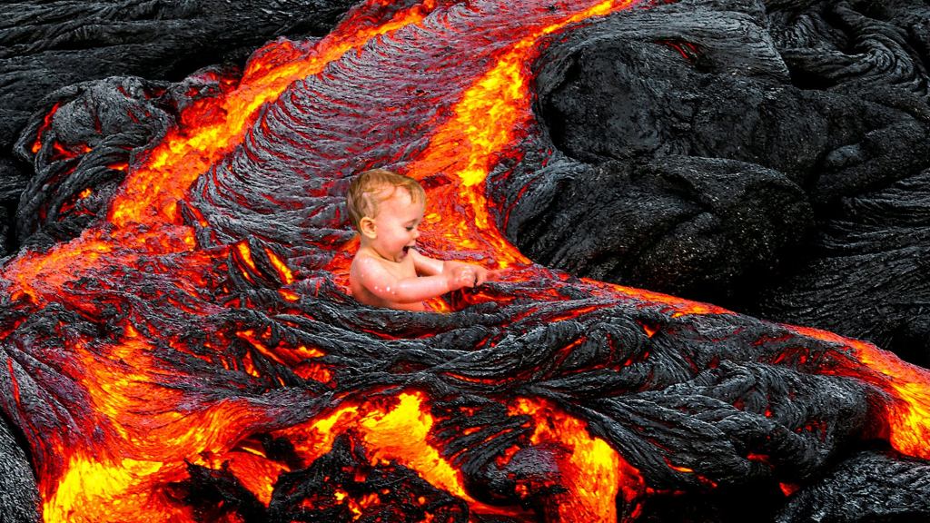 Safety Campaign Teaches New Parents That Babies Can Die In Just 1 Or 2 Inches Of Lava