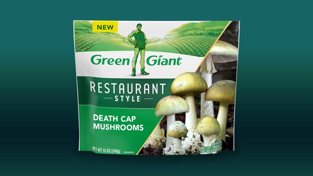 Green Giant Introduces New Frozen Death Cap Mushrooms For Convenient Weeknight Murders