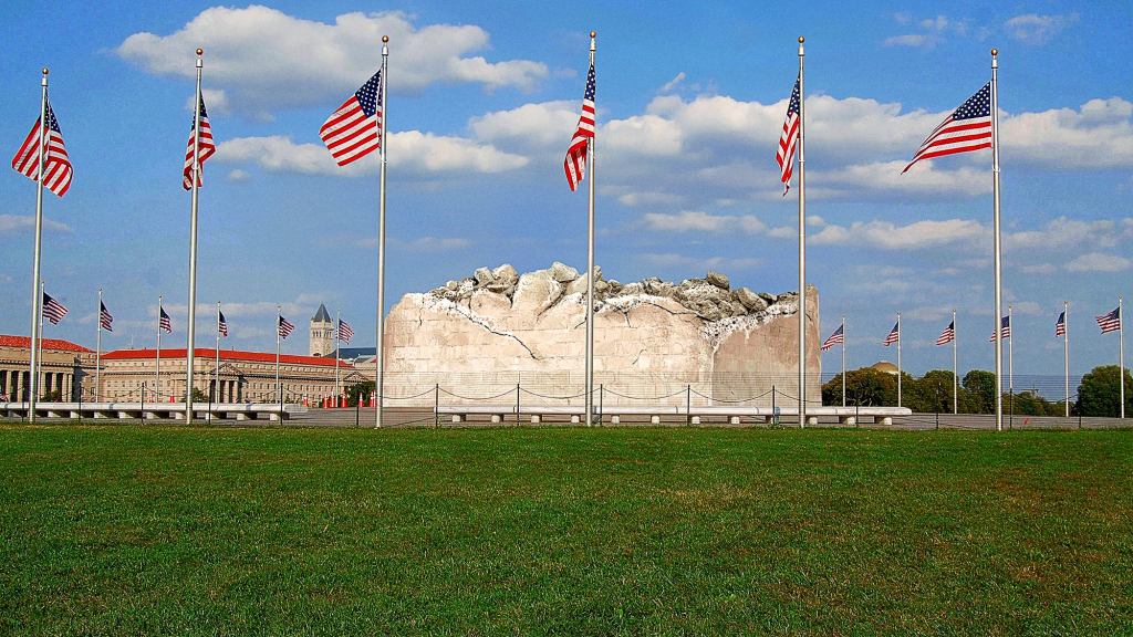 Commander Biden Gnaws Washington Monument Down To Slobber-Covered Stub