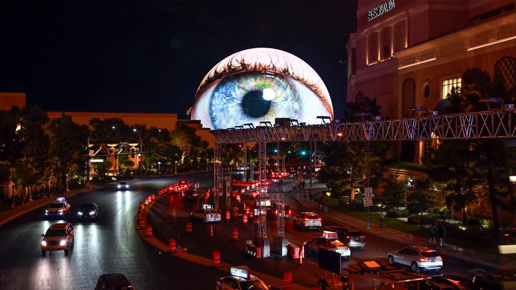 Report: Your Nude Body Currently Being Projected Onto Las Vegas Sphere