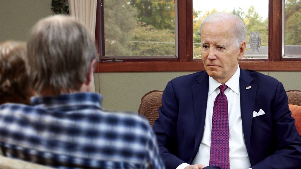 Biden Visits Victims Of Gun Violence To Remind Them Nothing Really Stopping Shooting From Happening Again