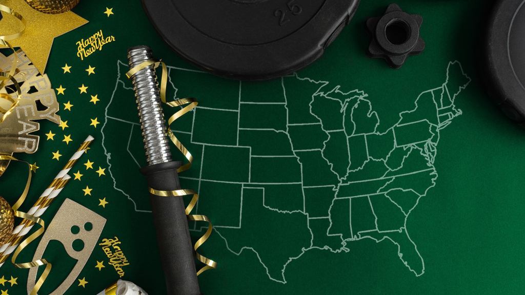 Most Popular New Year’s Resolution By State