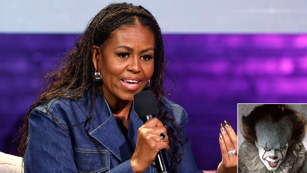 Michelle Obama: ‘I Am Terrified What Could Happen In 2024 If Pennywise The Clown Comes Back’