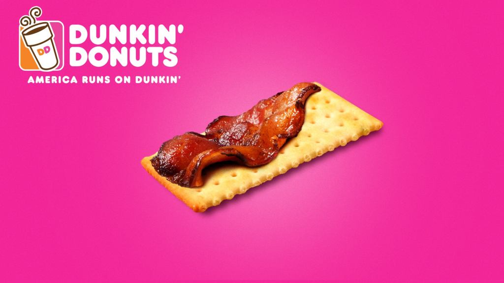 Dunkin’ Unveils Sad New Half-Strip Of Turkey Bacon On Cracker