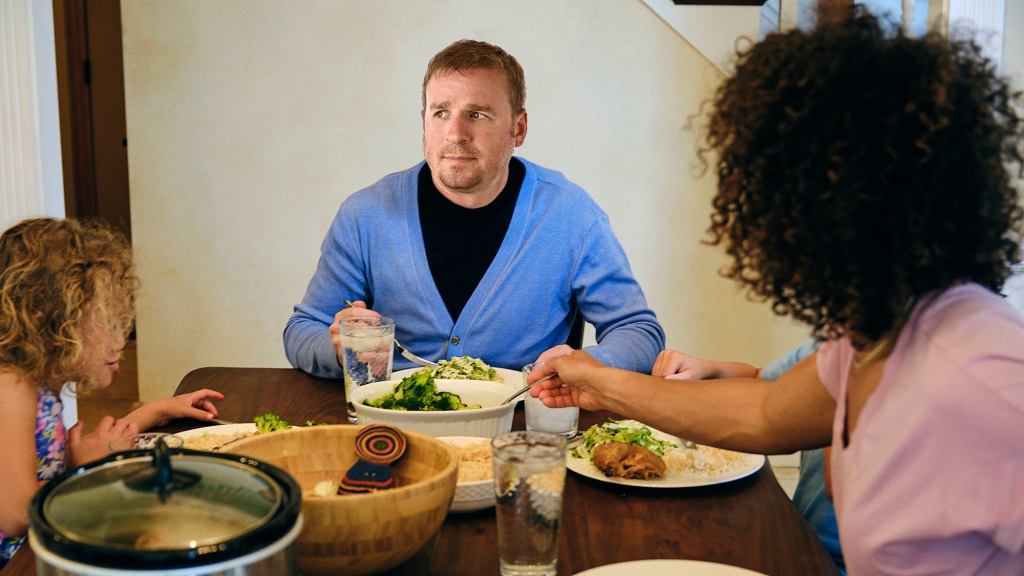 Depressed Dad Not Even Touching Rest Of Family’s Dinners