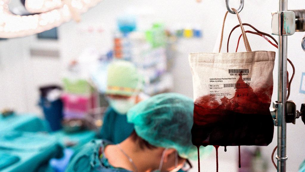 Sustainable Hospital Switches To Reusable Canvas Blood Bags