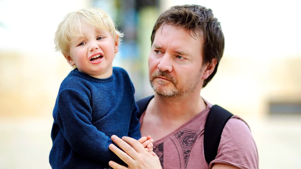 Dad Gives Knowing Nod To Family Also Dealing With Whiny Little Shit