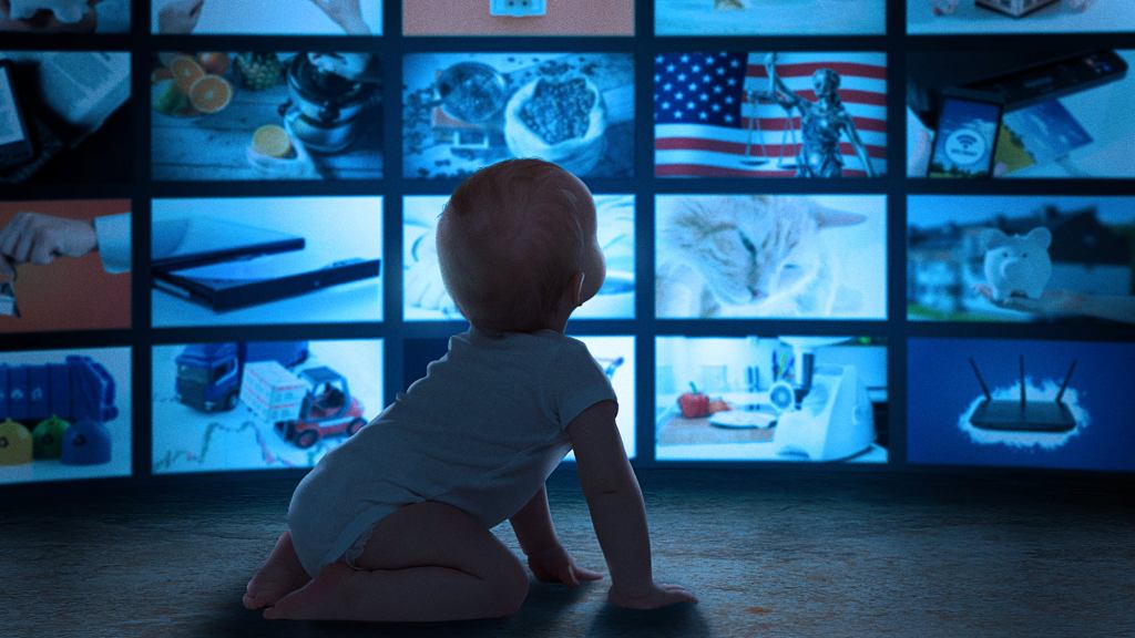 Parenting Experts Warn Of Negative Effects From Sealing Newborn For Years Inside Chamber Made Entirely Of Glowing Screens