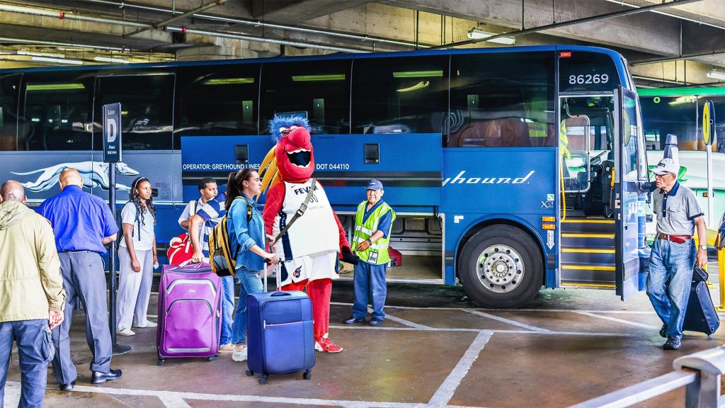 Man Starstruck To See Caitlin Clark, Indiana Fever At Greyhound Bus Station