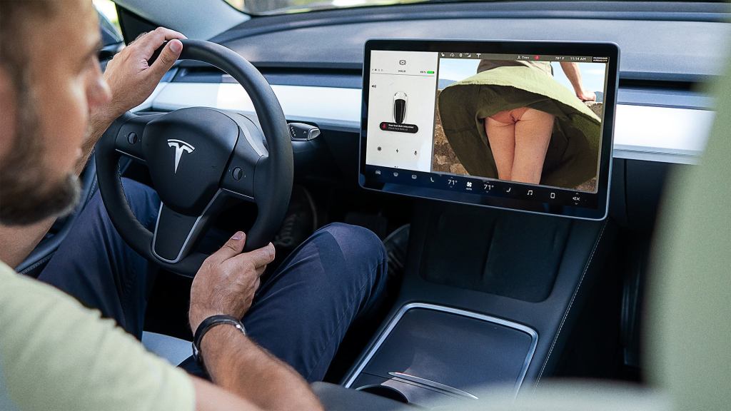 Tesla Announces Plan To Add Up-Skirt Cameras On All Vehicles