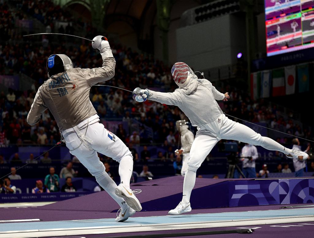 Fencer Earns Team USA First Kill Of Olympics