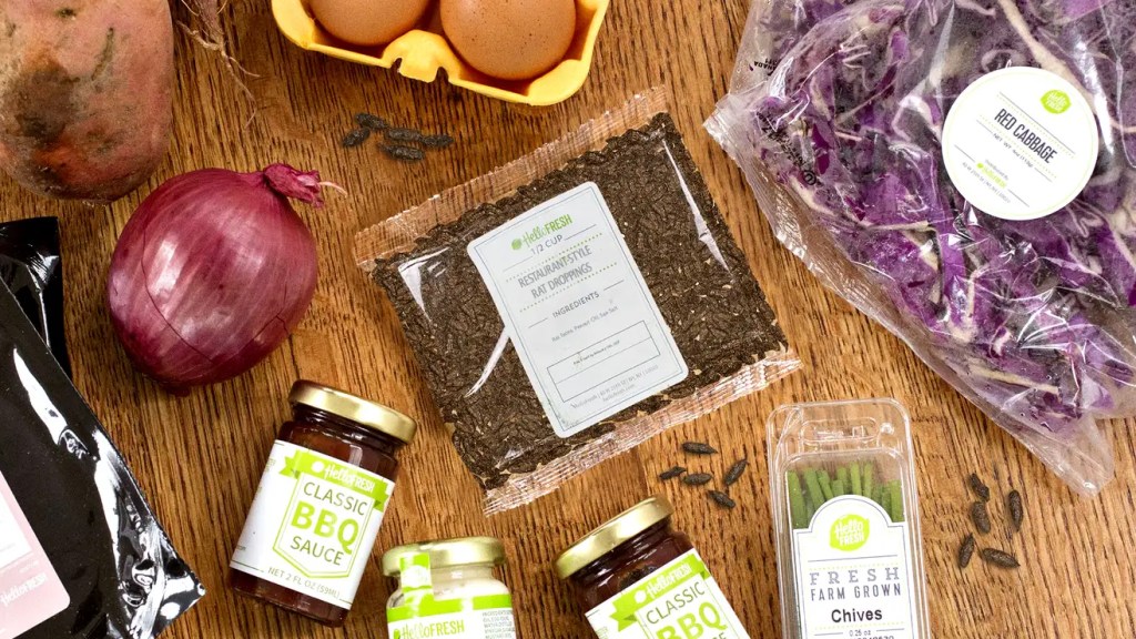 HelloFresh Meal Kit Includes Packet Of Restaurant-Style Rat Droppings