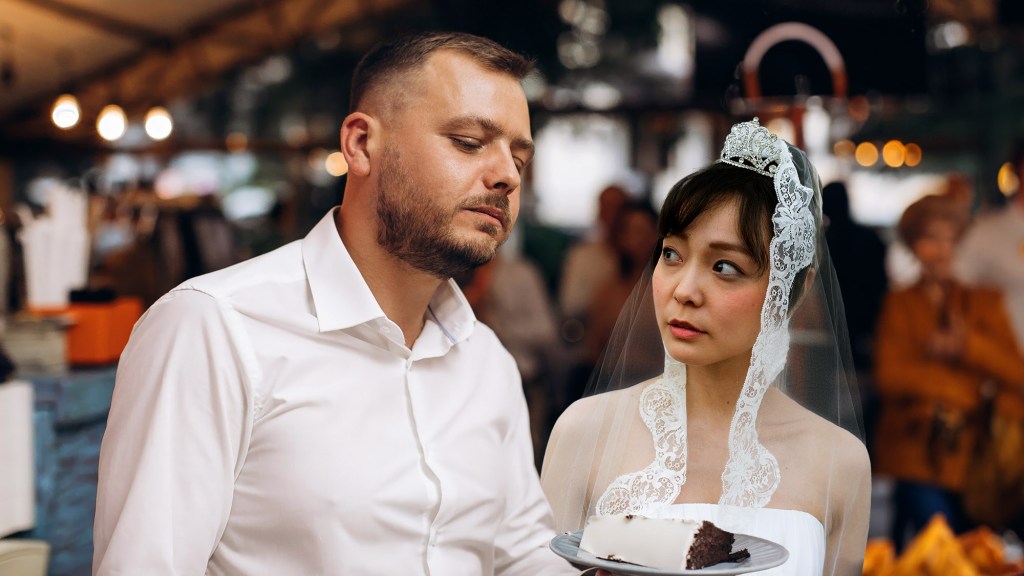 Bride Being Awfully Picky About Wedding Cake For Someone Who Just Got Free Flight From Cambodia