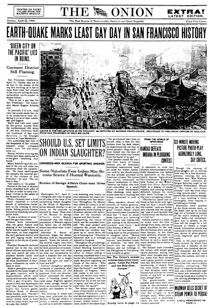 April 22, 1906 front page