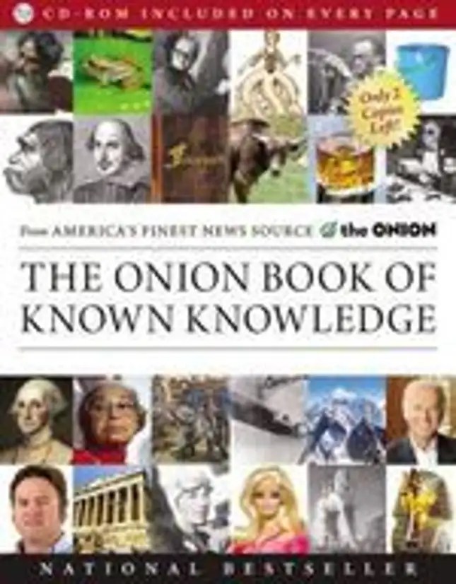 The Onion Book Of Known Knowledge: A Definitive Encyclopaedia Of Existing Information (2012)