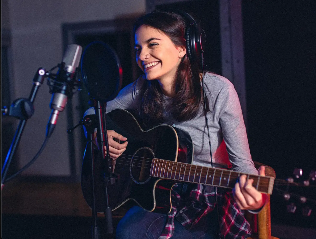 Singer Adlibs Little Laugh At End Of Track To Signify Fun Time Was Had