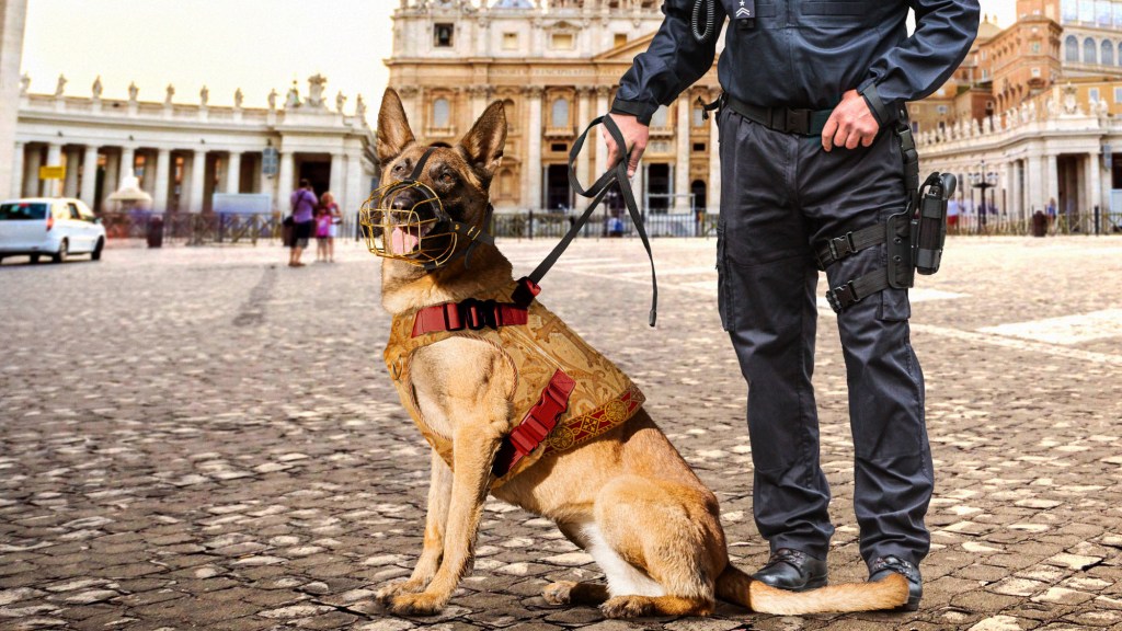 Vatican City Police Unveil New Unit Of Sin-Sniffing Dogs